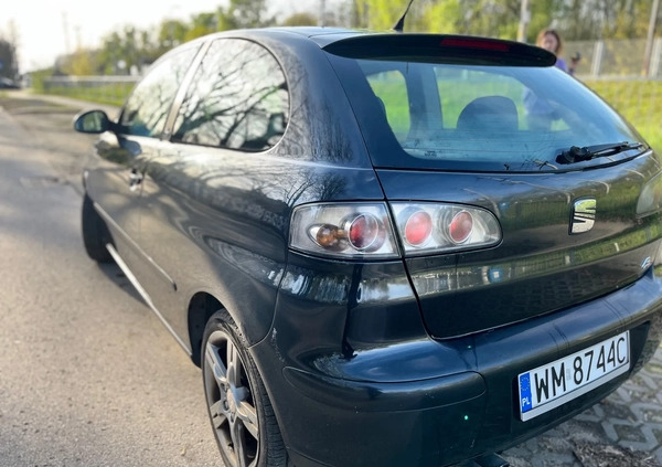 Seat Ibiza cena 3999 przebieg: 289000, rok produkcji 2004 z Warszawa małe 211